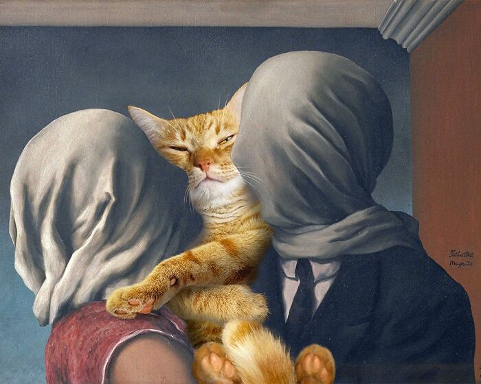 Artist Puts A Hilarious Twist On Famous Classical Paintings By Including Her Fat Orange Cat (42 New Pics) Artist Puts A Hilarious Twist On Famous Classical Paintings By Including Her Fat Orange Cat (42 New Pics)