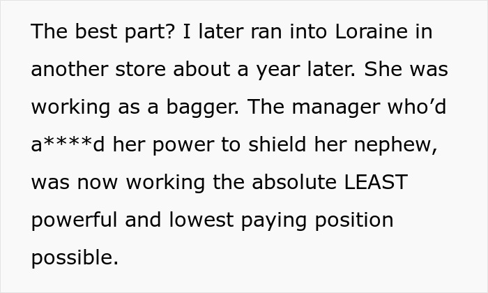 Manager Fires Cashier For Reporting Theft, Not Knowing She Kept All The Incriminating Evidence Manager Fires Cashier For Reporting Theft, Not Knowing She Kept All The Incriminating Evidence
