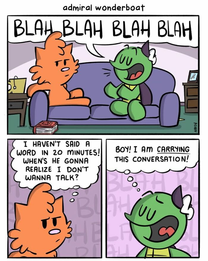 32 New Funny Yet Slightly Dark Comics About Friendship, Life, And Everything In Between By This Artist