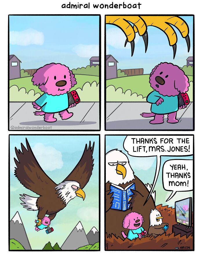 32 New Funny Yet Slightly Dark Comics About Friendship, Life, And Everything In Between By This Artist