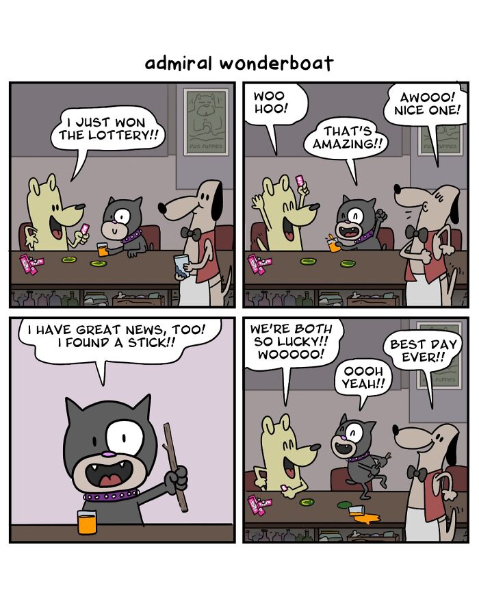 32 New Funny Yet Slightly Dark Comics About Friendship, Life, And Everything In Between By This Artist