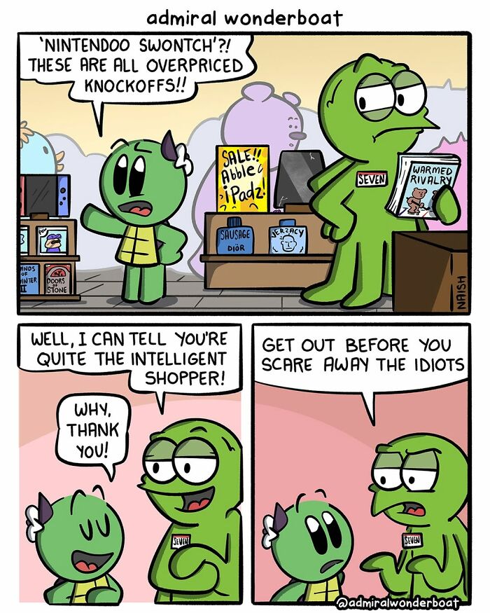 32 New Funny Yet Slightly Dark Comics About Friendship, Life, And Everything In Between By This Artist