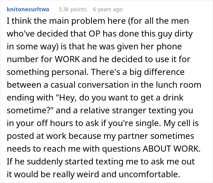 Woman Gives Coworker Her Number For Tech Help, He Uses It To Ask If She’s Married Or Single Woman Gives Coworker Her Number For Tech Help, He Uses It To Ask If She’s Married Or Single