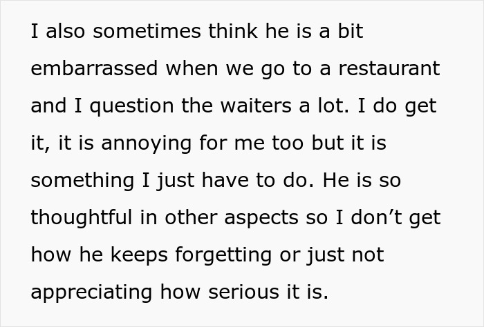 Woman’s Boyfriend Keeps Forgetting About Her Allergy, She Starts Wondering How Many Reminders He Needs
