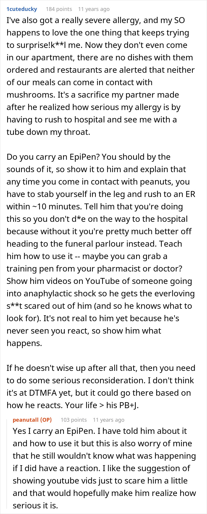Woman’s Boyfriend Keeps Forgetting About Her Allergy, She Starts Wondering How Many Reminders He Needs
