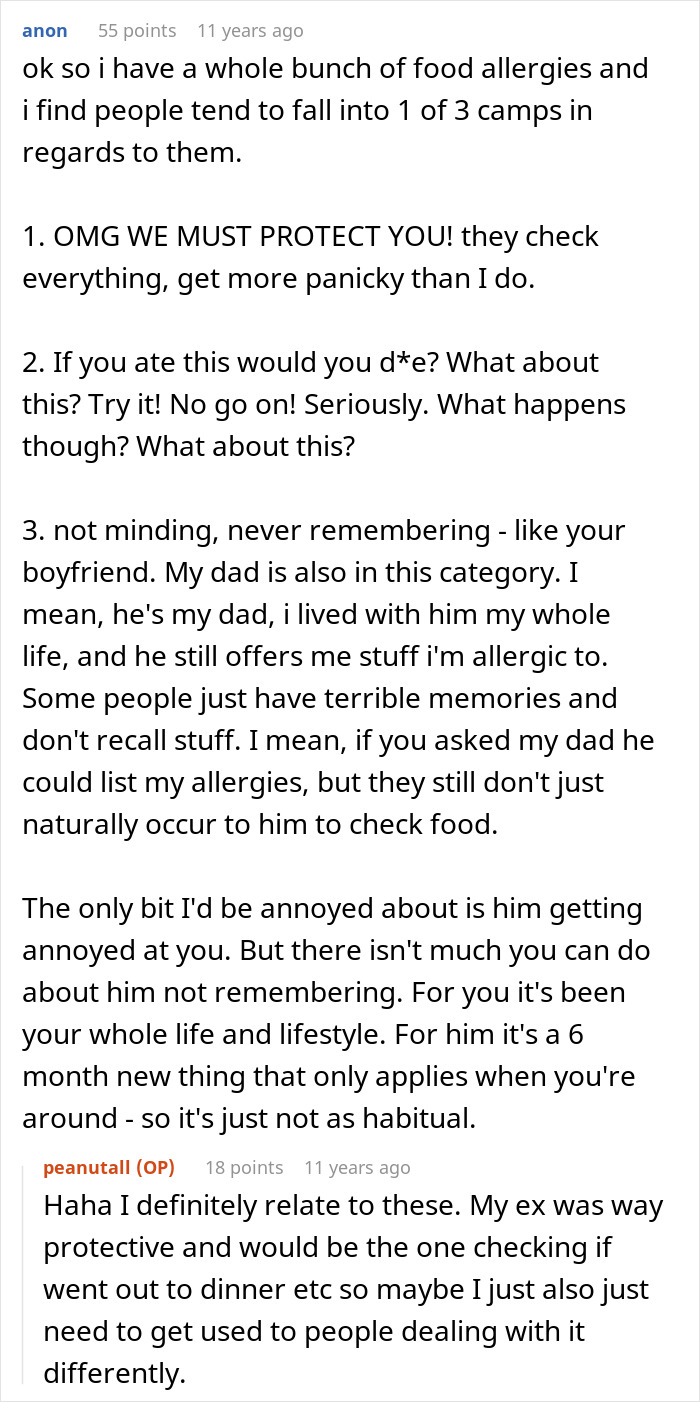 Woman’s Boyfriend Keeps Forgetting About Her Allergy, She Starts Wondering How Many Reminders He Needs