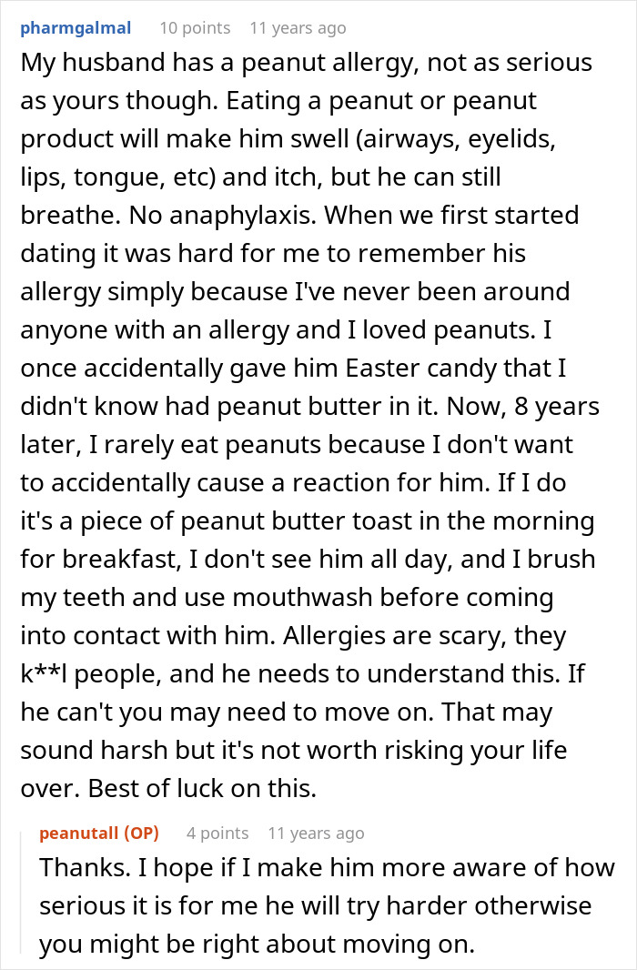 Woman’s Boyfriend Keeps Forgetting About Her Allergy, She Starts Wondering How Many Reminders He Needs