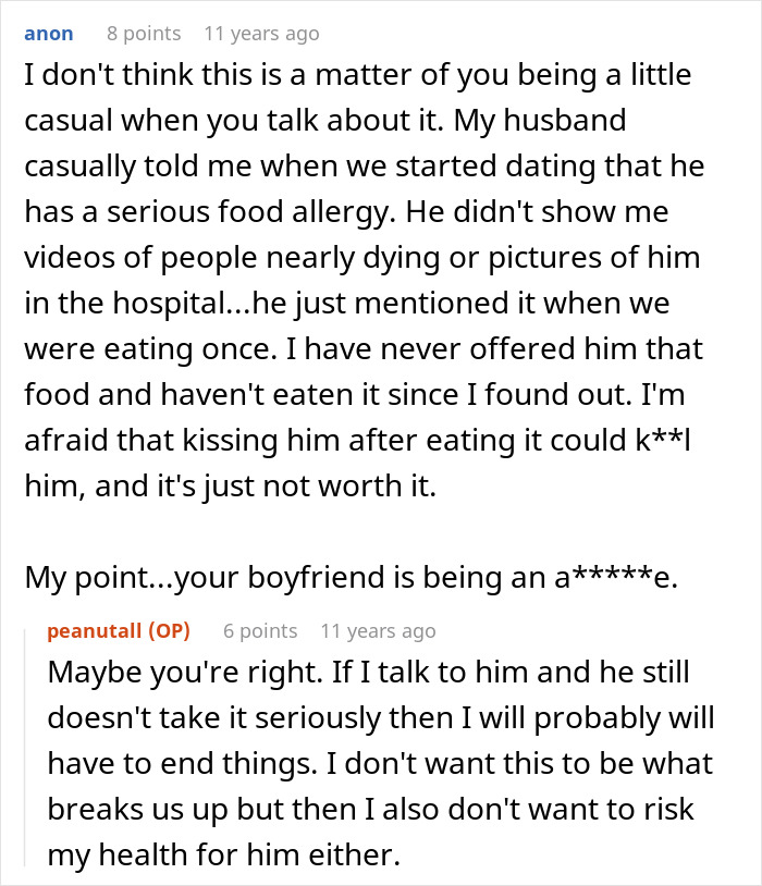 Woman’s Boyfriend Keeps Forgetting About Her Allergy, She Starts Wondering How Many Reminders He Needs
