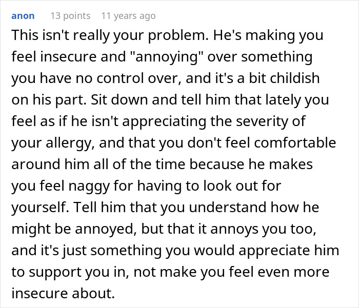 Woman’s Boyfriend Keeps Forgetting About Her Allergy, She Starts Wondering How Many Reminders He Needs