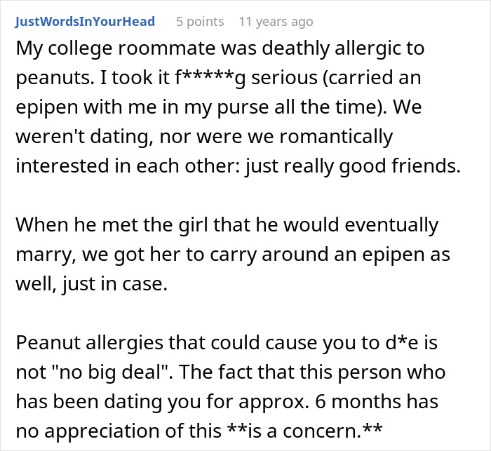 Woman’s Boyfriend Keeps Forgetting About Her Allergy, She Starts Wondering How Many Reminders He Needs