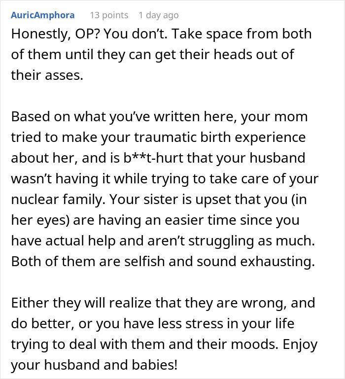 Whole Family Dynamic Changes After Woman Gives Birth To Twins, Now Everyone Hates Her Whole Family Dynamic Changes After Woman Gives Birth To Twins, Now Everyone Hates Her