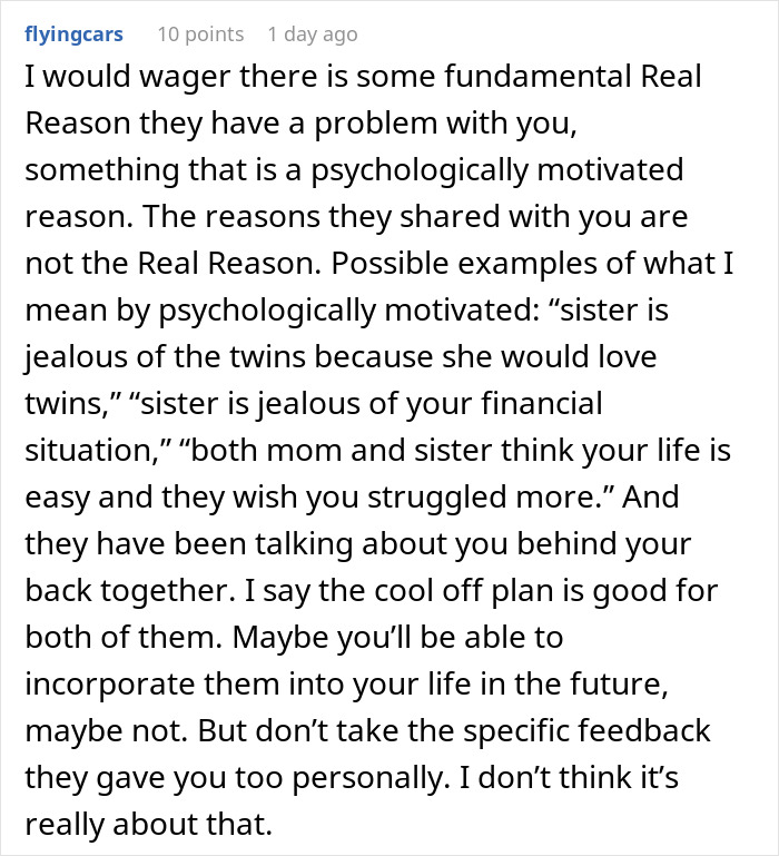 Whole Family Dynamic Changes After Woman Gives Birth To Twins, Now Everyone Hates Her Whole Family Dynamic Changes After Woman Gives Birth To Twins, Now Everyone Hates Her