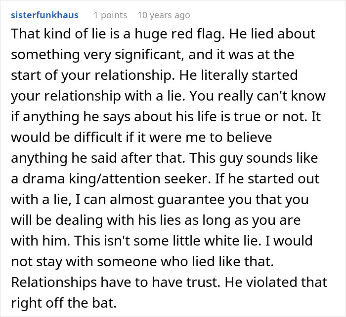 Woman Left In Shock After Uncovering Her Boyfriend’s Decade-Long Lie Woman Left In Shock After Uncovering Her Boyfriend’s Decade-Long Lie