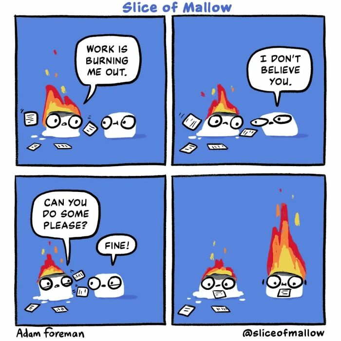 42 Humorous Comics Of A Marshmallow Navigating Everyday Life By Adam Foreman (New Pics) 42 Humorous Comics Of A Marshmallow Navigating Everyday Life By Adam Foreman (New Pics)