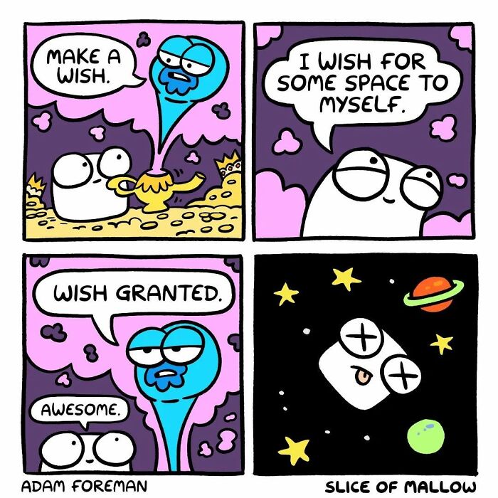 42 Humorous Comics Of A Marshmallow Navigating Everyday Life By Adam Foreman (New Pics) 42 Humorous Comics Of A Marshmallow Navigating Everyday Life By Adam Foreman (New Pics)