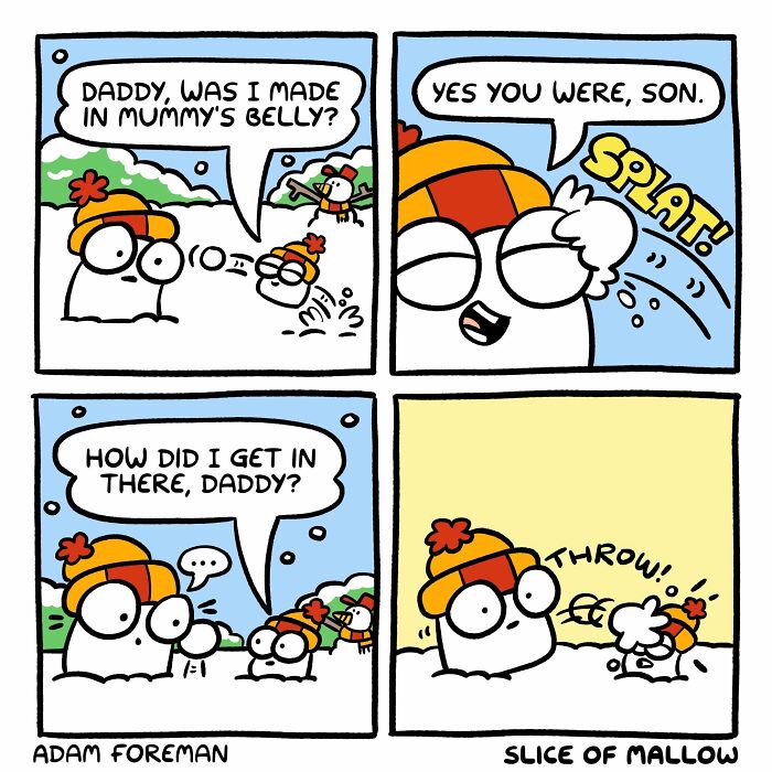 42 Humorous Comics Of A Marshmallow Navigating Everyday Life By Adam Foreman (New Pics) 42 Humorous Comics Of A Marshmallow Navigating Everyday Life By Adam Foreman (New Pics)