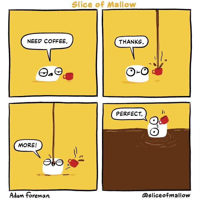 42 Humorous Comics Of A Marshmallow Navigating Everyday Life By Adam Foreman (New Pics) 42 Humorous Comics Of A Marshmallow Navigating Everyday Life By Adam Foreman (New Pics)