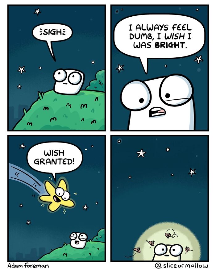 42 Humorous Comics Of A Marshmallow Navigating Everyday Life By Adam Foreman (New Pics) 42 Humorous Comics Of A Marshmallow Navigating Everyday Life By Adam Foreman (New Pics)