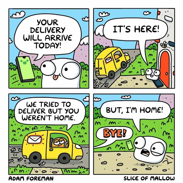 42 Humorous Comics Of A Marshmallow Navigating Everyday Life By Adam Foreman (New Pics) 42 Humorous Comics Of A Marshmallow Navigating Everyday Life By Adam Foreman (New Pics)