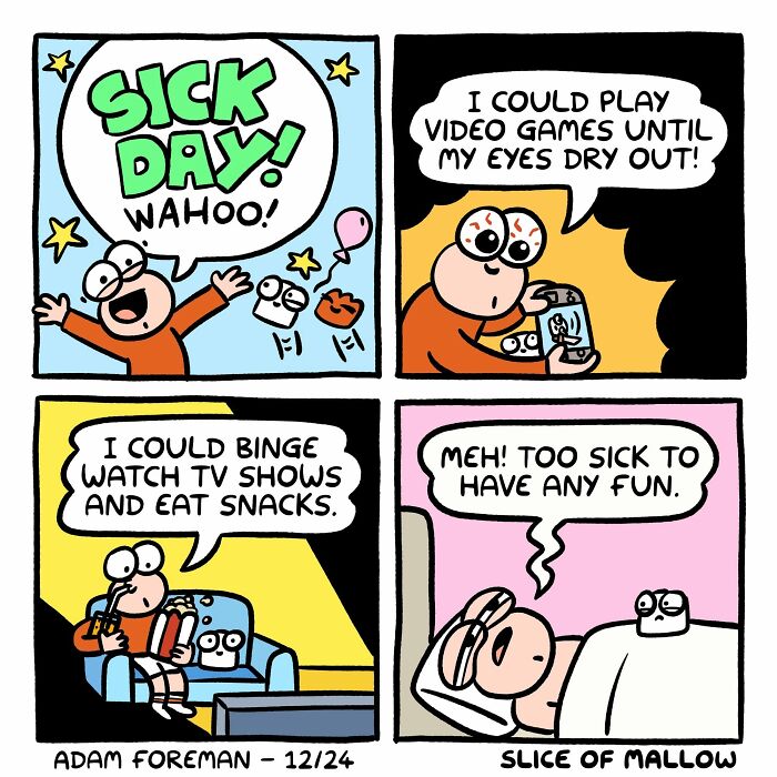 42 Humorous Comics Of A Marshmallow Navigating Everyday Life By Adam Foreman (New Pics) 42 Humorous Comics Of A Marshmallow Navigating Everyday Life By Adam Foreman (New Pics)