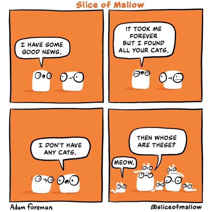 42 Humorous Comics Of A Marshmallow Navigating Everyday Life By Adam Foreman (New Pics) 42 Humorous Comics Of A Marshmallow Navigating Everyday Life By Adam Foreman (New Pics)