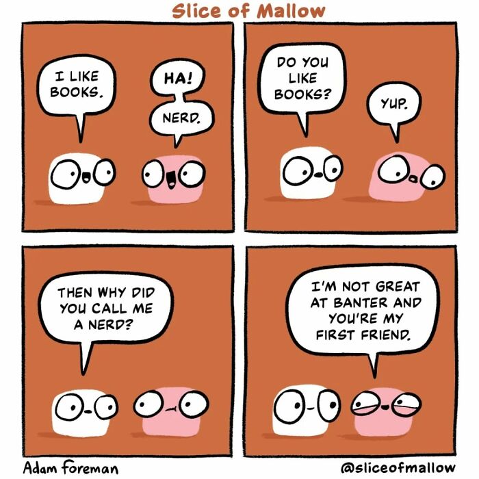 42 Humorous Comics Of A Marshmallow Navigating Everyday Life By Adam Foreman (New Pics) 42 Humorous Comics Of A Marshmallow Navigating Everyday Life By Adam Foreman (New Pics)