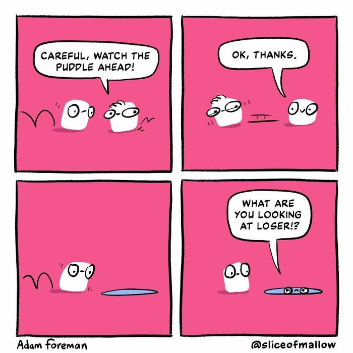 42 Humorous Comics Of A Marshmallow Navigating Everyday Life By Adam Foreman (New Pics) 42 Humorous Comics Of A Marshmallow Navigating Everyday Life By Adam Foreman (New Pics)