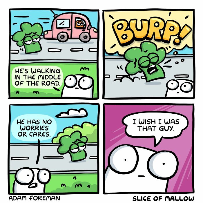 42 Humorous Comics Of A Marshmallow Navigating Everyday Life By Adam Foreman (New Pics) 42 Humorous Comics Of A Marshmallow Navigating Everyday Life By Adam Foreman (New Pics)