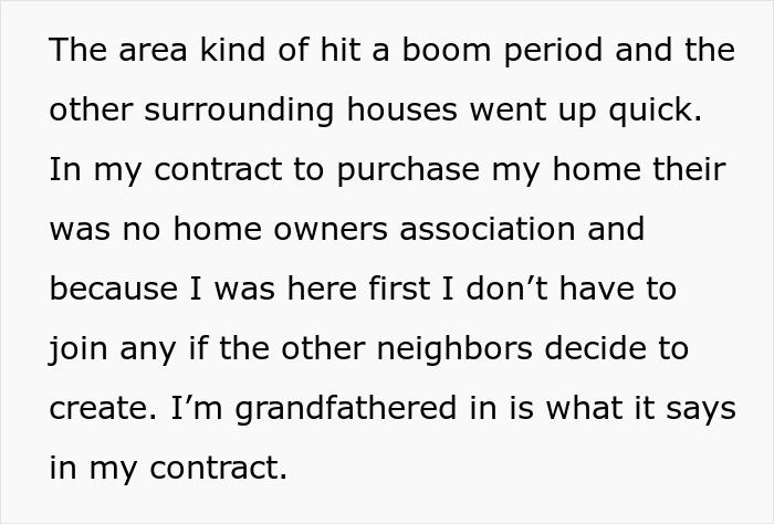 Man Owns His Home And Land Free Of HOA Rules, His Neighbors Make It Their Business For Years Man Owns His Home And Land Free Of HOA Rules, His Neighbors Make It Their Business For Years