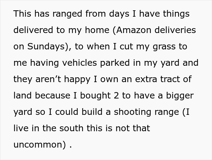 Man Owns His Home And Land Free Of HOA Rules, His Neighbors Make It Their Business For Years Man Owns His Home And Land Free Of HOA Rules, His Neighbors Make It Their Business For Years