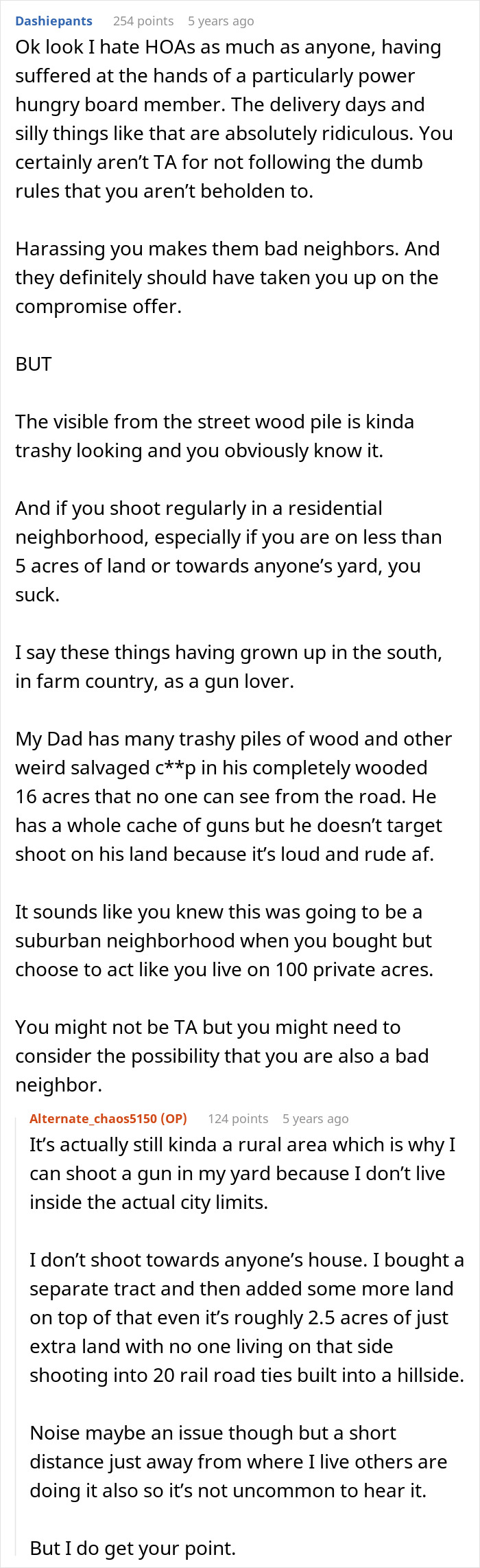 Man Owns His Home And Land Free Of HOA Rules, His Neighbors Make It Their Business For Years Man Owns His Home And Land Free Of HOA Rules, His Neighbors Make It Their Business For Years