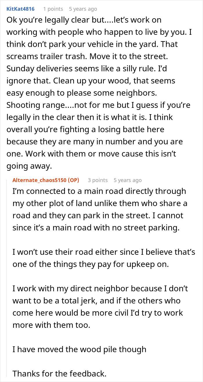 Man Owns His Home And Land Free Of HOA Rules, His Neighbors Make It Their Business For Years Man Owns His Home And Land Free Of HOA Rules, His Neighbors Make It Their Business For Years