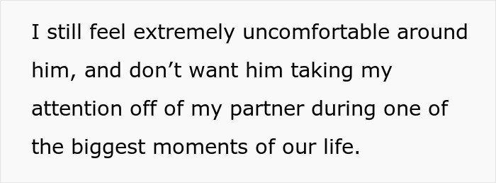 Woman Draws The Line At Her Wedding After Her Family Spends Years Protecting Her Toxic BIL Woman Draws The Line At Her Wedding After Her Family Spends Years Protecting Her Toxic BIL