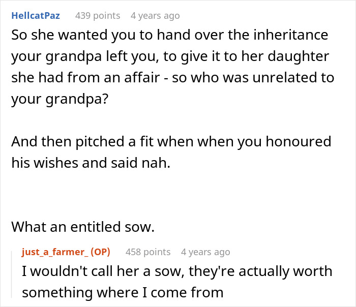 Mom Insults Her Abandoned Son, Then Has The Nerve To Try And Dig Her Claws Into His Inheritance Mom Insults Her Abandoned Son, Then Has The Nerve To Try And Dig Her Claws Into His Inheritance