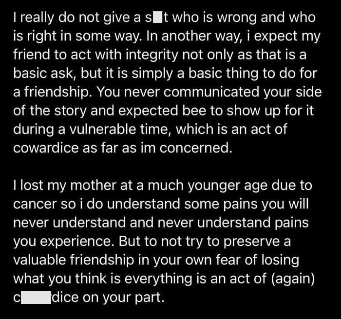 Woman Loses Best Friends After Bachelorette Date Dispute, Friendship Ends With Hurtful Messages Woman Loses Best Friends After Bachelorette Date Dispute, Friendship Ends With Hurtful Messages