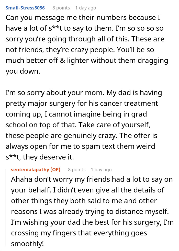 Woman Loses Best Friends After Bachelorette Date Dispute, Friendship Ends With Hurtful Messages Woman Loses Best Friends After Bachelorette Date Dispute, Friendship Ends With Hurtful Messages