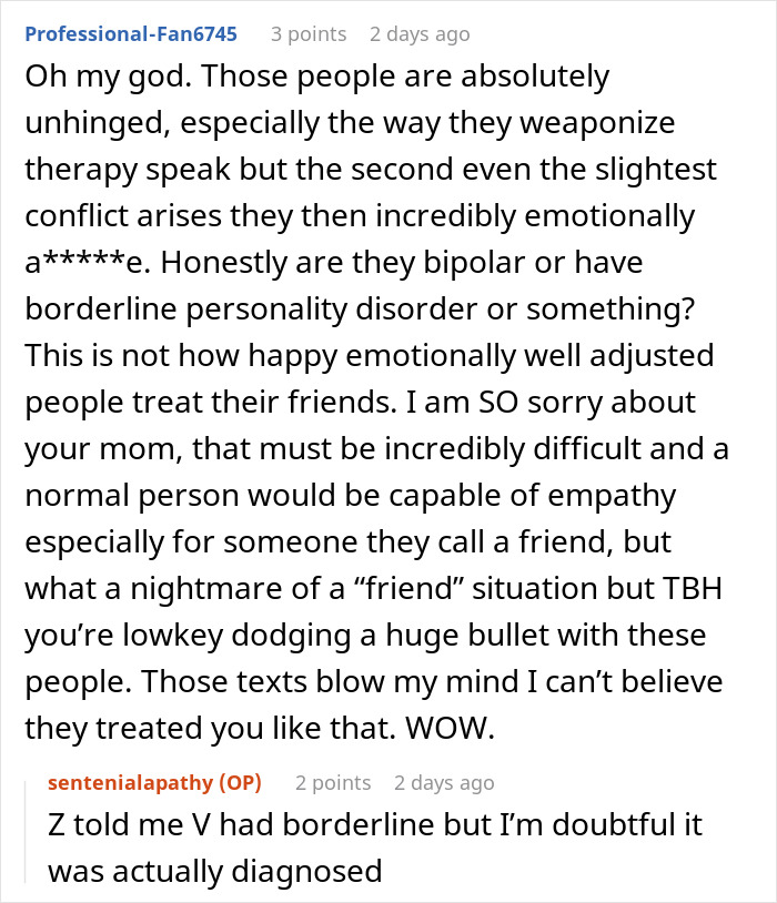 Woman Loses Best Friends After Bachelorette Date Dispute, Friendship Ends With Hurtful Messages Woman Loses Best Friends After Bachelorette Date Dispute, Friendship Ends With Hurtful Messages