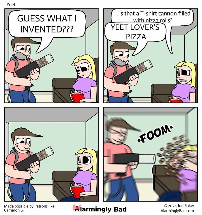 “Alarmingly Bad” Comics By Jon Baker Full Of Humorous And Unpredictable Twists (34 New Pics) “Alarmingly Bad” Comics By Jon Baker Full Of Humorous And Unpredictable Twists (34 New Pics)