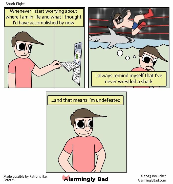 “Alarmingly Bad” Comics By Jon Baker Full Of Humorous And Unpredictable Twists (34 New Pics) “Alarmingly Bad” Comics By Jon Baker Full Of Humorous And Unpredictable Twists (34 New Pics)