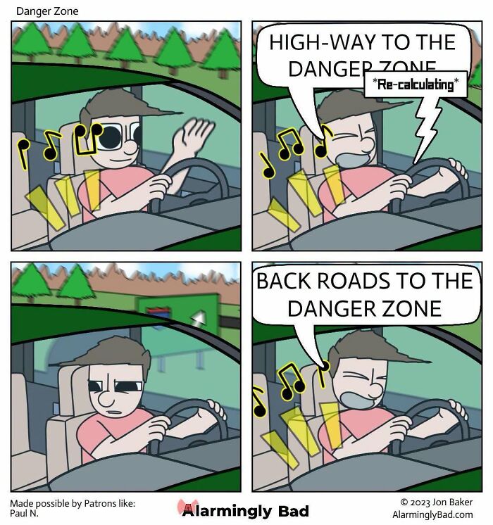 “Alarmingly Bad” Comics By Jon Baker Full Of Humorous And Unpredictable Twists (34 New Pics) “Alarmingly Bad” Comics By Jon Baker Full Of Humorous And Unpredictable Twists (34 New Pics)