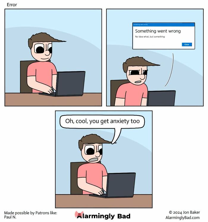 “Alarmingly Bad” Comics By Jon Baker Full Of Humorous And Unpredictable Twists (34 New Pics) “Alarmingly Bad” Comics By Jon Baker Full Of Humorous And Unpredictable Twists (34 New Pics)