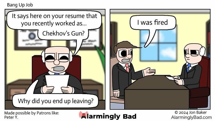 “Alarmingly Bad” Comics By Jon Baker Full Of Humorous And Unpredictable Twists (34 New Pics) “Alarmingly Bad” Comics By Jon Baker Full Of Humorous And Unpredictable Twists (34 New Pics)