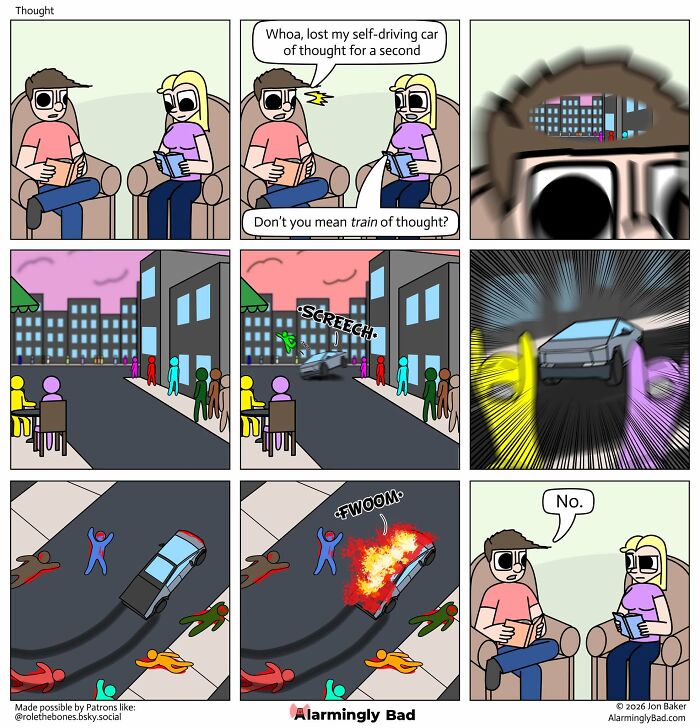 “Alarmingly Bad” Comics By Jon Baker Full Of Humorous And Unpredictable Twists (34 New Pics) “Alarmingly Bad” Comics By Jon Baker Full Of Humorous And Unpredictable Twists (34 New Pics)
