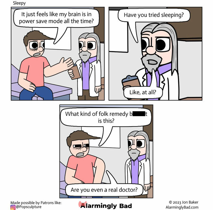 “Alarmingly Bad” Comics By Jon Baker Full Of Humorous And Unpredictable Twists (34 New Pics) “Alarmingly Bad” Comics By Jon Baker Full Of Humorous And Unpredictable Twists (34 New Pics)