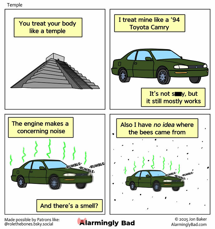 “Alarmingly Bad” Comics By Jon Baker Full Of Humorous And Unpredictable Twists (34 New Pics) “Alarmingly Bad” Comics By Jon Baker Full Of Humorous And Unpredictable Twists (34 New Pics)