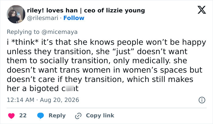 JK Rowling Stuns Internet With Unexpected Take On Transgender Surgery JK Rowling Stuns Internet With Unexpected Take On Transgender Surgery
