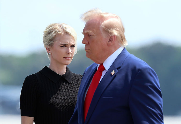 Trump Makes Intervention As Glamorous Aide’s “Dangerous” Secret Is Exposed In Security Leak Trump Makes Intervention As Glamorous Aide’s “Dangerous” Secret Is Exposed In Security Leak