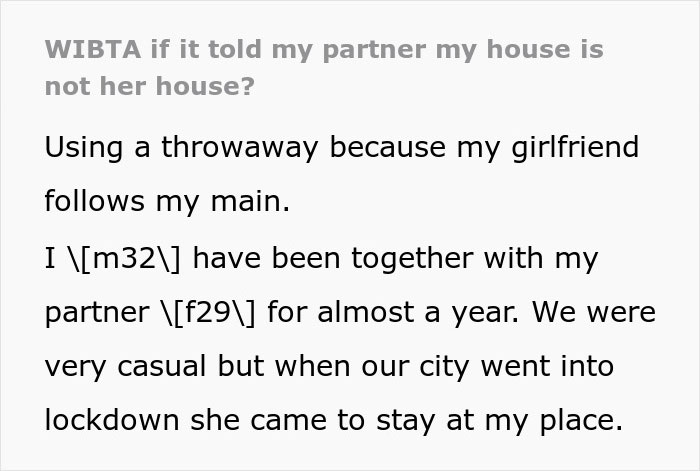 Woman Moves Into Guy’s House, Quickly Decides His Boundaries No Longer Apply