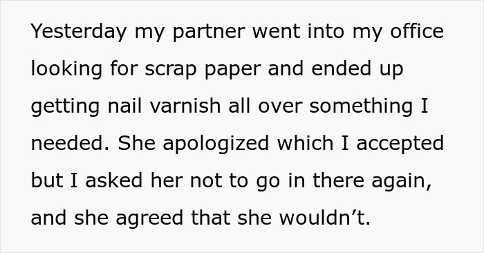 Woman Moves Into Guy’s House, Quickly Decides His Boundaries No Longer Apply