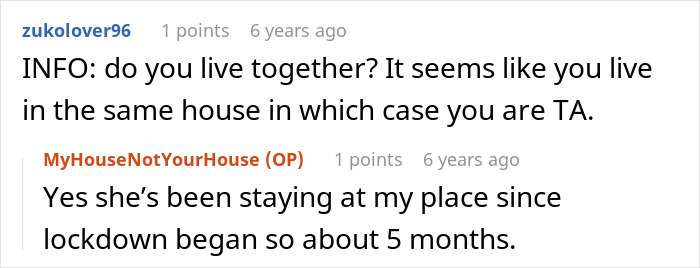 Woman Moves Into Guy’s House, Quickly Decides His Boundaries No Longer Apply
